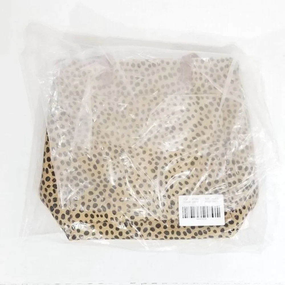 Madewell Medium Transport Tote Printed Calf Hair Edition Bag New with Tags - Picture 10 of 10